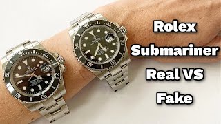 Rolex Submariner Real VS Fake ⏱ || Learn to spot the differences