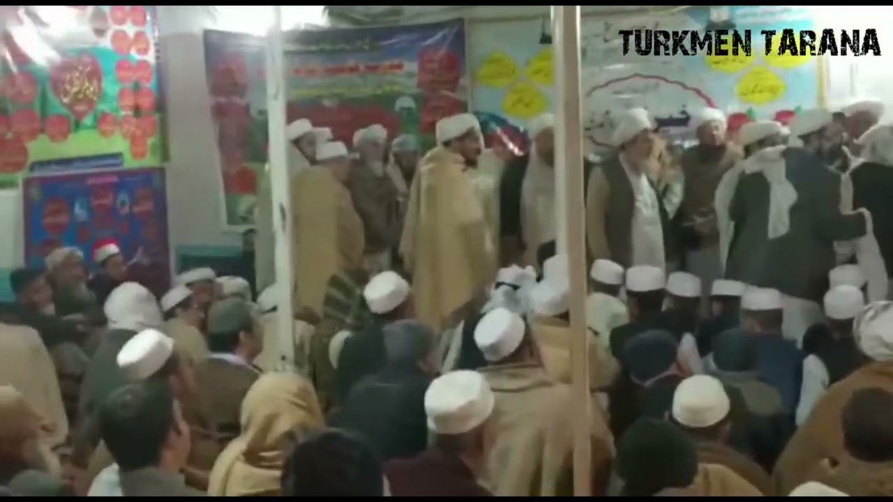 دستار بندی حفاظ کرام واقع پشاور پاکستان #ترکمن ترانه#turkmen