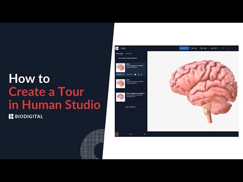 How to Create a Tour in Human Studio