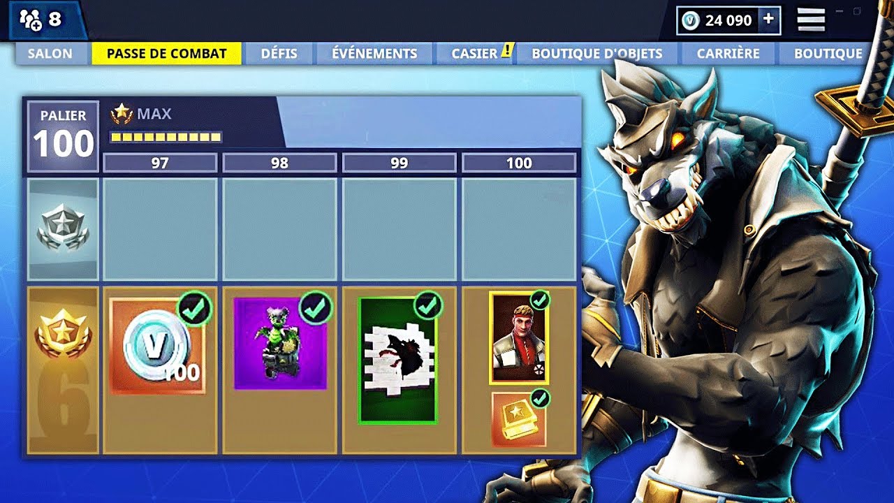 Glitch De Palier Sur Fortnite Battle Royale Patche - 