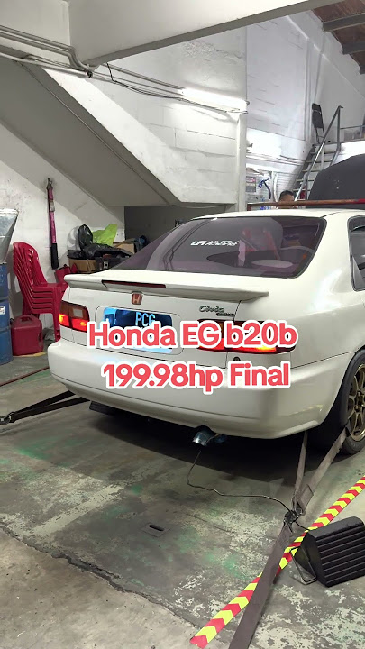 honda EG vtec b20b 199.98hp