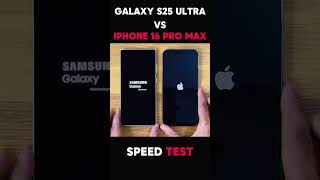 S25 Ultra vs iPhone 16 Pro Max ⚡ Ultimate Speed Test! #galaxys25ultra #apple #viral