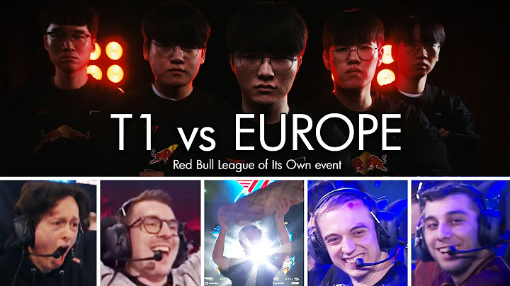 The T1 Red Bull event was hilarious