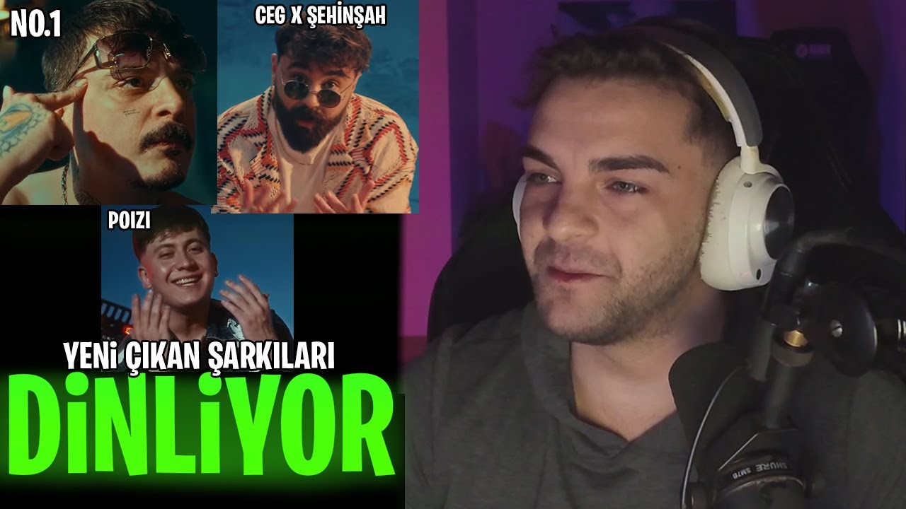 Ebonivon Yeni Çıkan Şarkıları Dinliyor (Ceg,Şehinşah,No.1,POIZI)