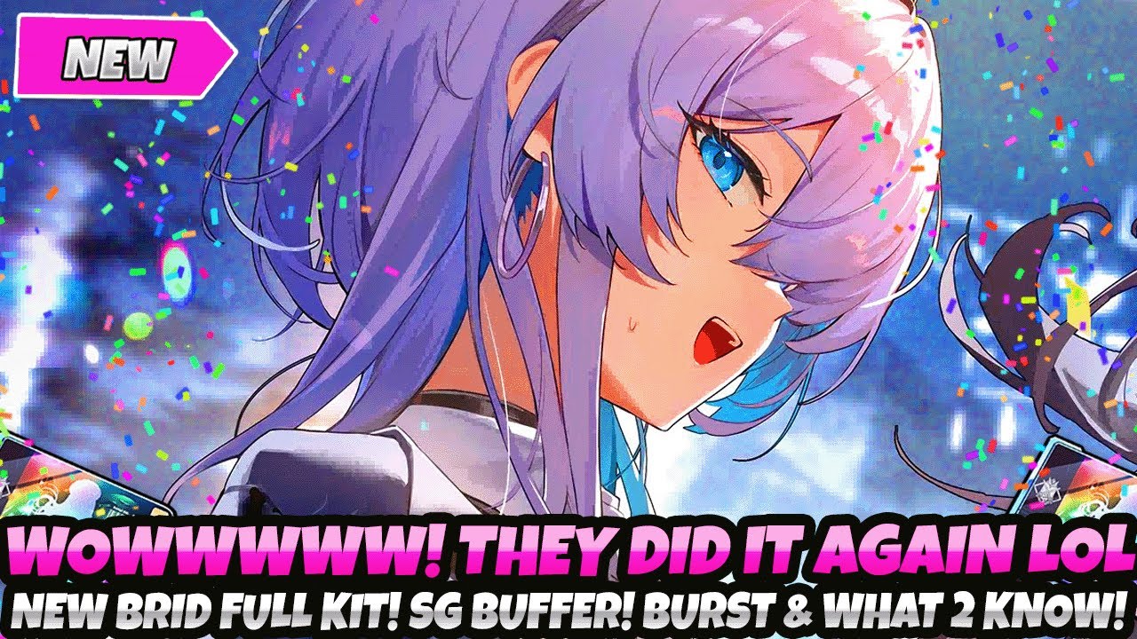 *ВАУУУУУУ!* ОНИ СНОВА ЭТО СДЕЛАЛИ, ЛОЛ... НОВЫЙ ПОЛНЫЙ НАБОР НАВЫКОВ BRID! БУФЕР SG! ВЗРЫВ! ЧТО Н...