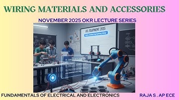 Wiring materials |  Fundamentals of Electrical and Electronics Engineering | SNS Institutions