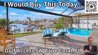 BEST VALUE GULF ACCESS I would buy now SW CAPE CORAL FL