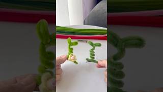 DIY Cute Pipe Cleaner Hair Clips #diy #pipecleaners #handmade #hairclips