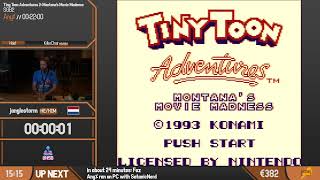 Tiny Toon Adventures 2: Montana's Movie Madness | Any% Speedrun by ...