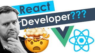 Trying React.js For The First Time | React.js For Vue Developers!