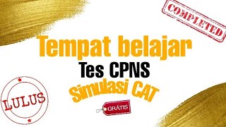 SUKSES Tes CPNS.Website terlengkap.Tersedia ribuan jenis soal latihan.Gratis & Praktis screenshot 3