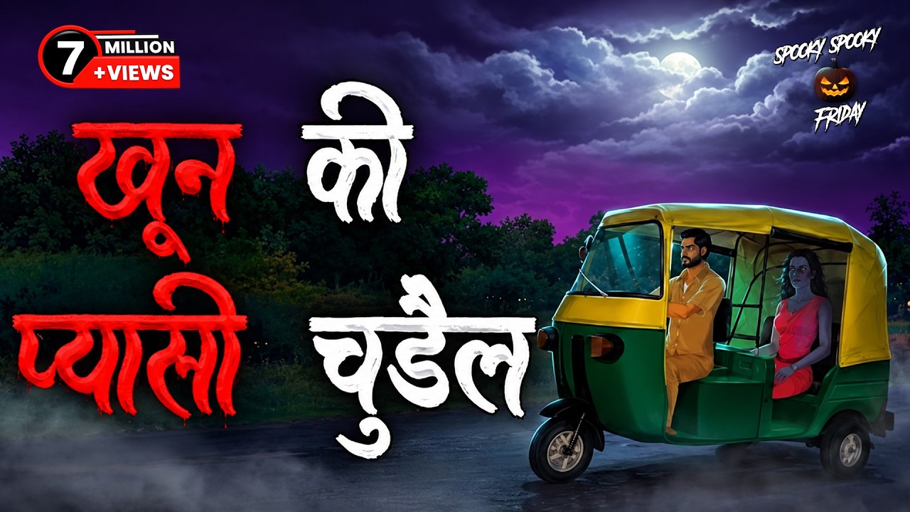 😱 RAAT 12 BAJE: Auto Mein Baithi 'Khooni Chudail' | Sachi Ghatna? | SSF Hindi