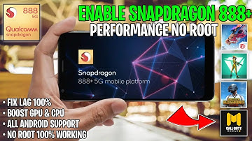 How To Enable Snapdragon Performance For Android No Root | Max FPS & Fix Lag !