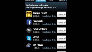 Android: CyanogenMod Task Manager screenshot 5