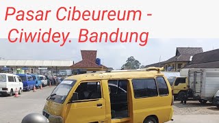 suasana pasar Cibeureum - Ciwidey (Bandung)