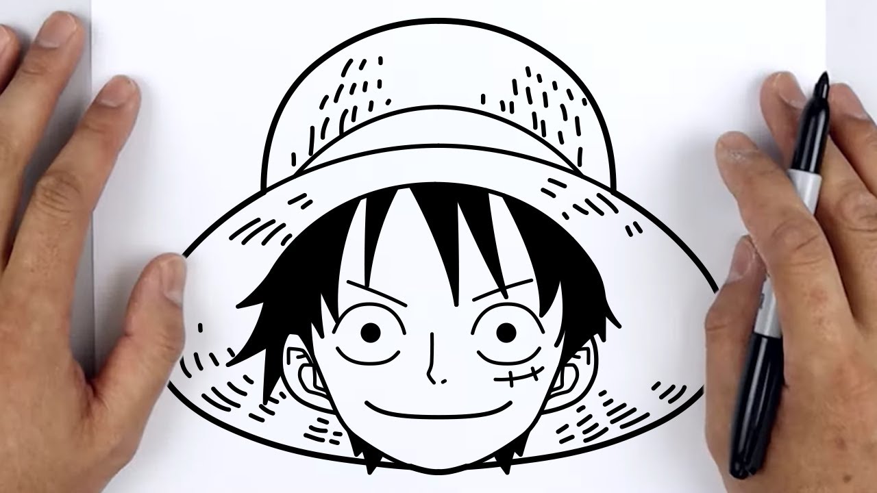 Monkey D. Luffy - One Piece Kids Coloring Pages