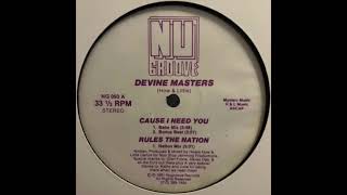 Devine Masters - Cause I Need You (Bonus Beat)