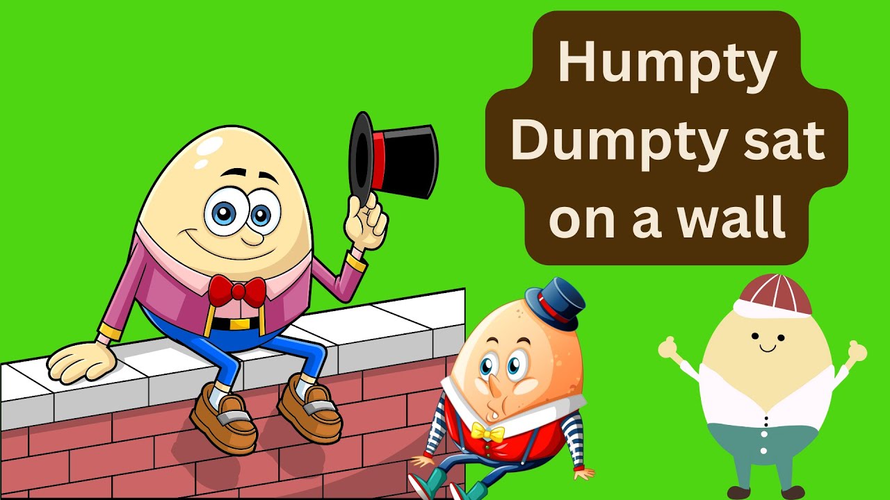 Humpty Dumpty sat on a wall | Song by Kids | nursery rhymes - YouTube