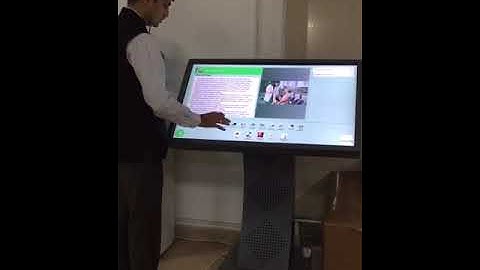 Hospital Interactive touch screen Kiosk I VirtuBox