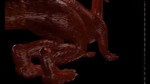 Black Dragon - Modeling, Texturing, Rigging in Blender (WIP 73) Test Render