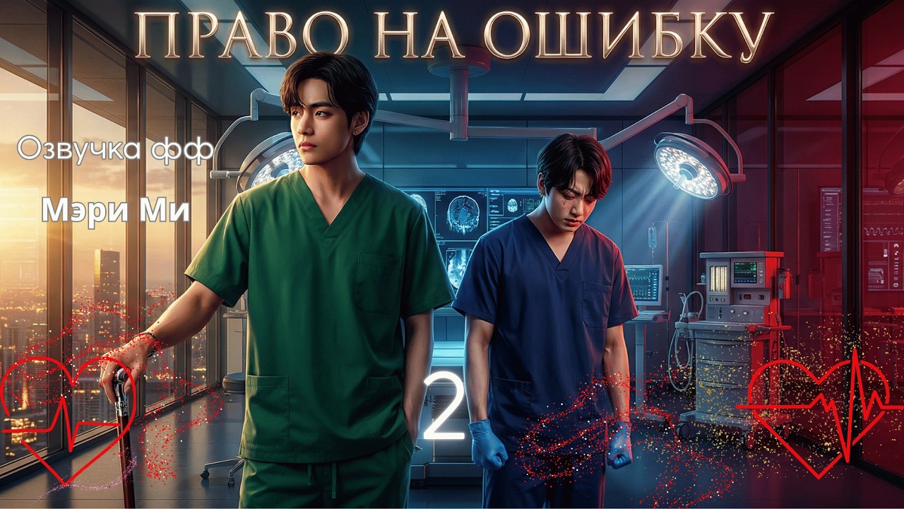 ФФ Право на ошибку/Мэри Ми.Глава2🩸Драма о медицине, выгорании и любви/БТС/BTS/taekook/Вигуки