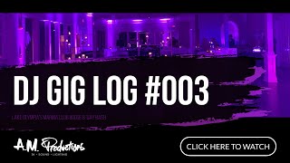 DJ Gig Log #003 : Lake Olympia's Marina Club House B-Day Bash