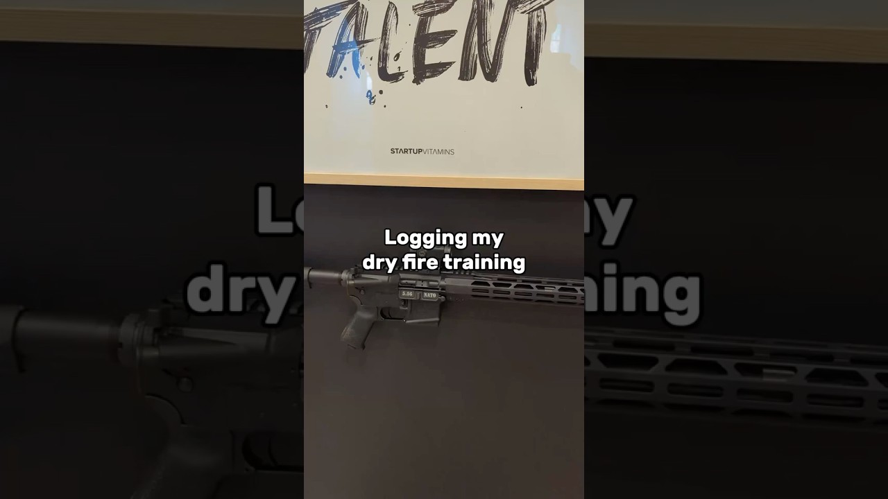 How I log my dry fire training 