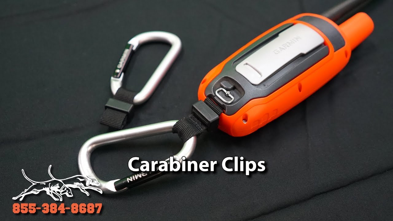 Garmin GPS Carabiner Clips Alpha, Astro and Handhelds - YouTube
