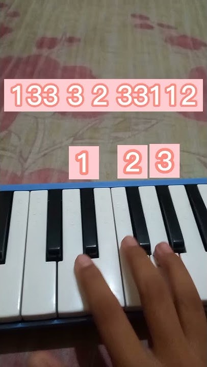 pianika + not angka lagu squid game - YouTube
