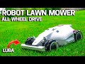 All Wheel Drive Robot Lawn Mower mows over 1 acre of grass!  Mammotion LUBA