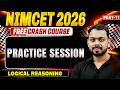 Logical Reasoning Part 11 | NIMCET 2026 | Free Crash Course | | BY Sonu Sir