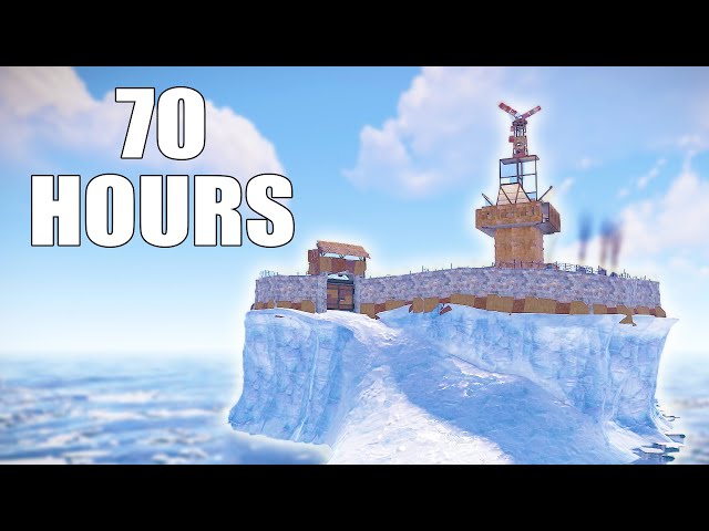 i lived on an iceberg in rust for 70 hours and this is what
