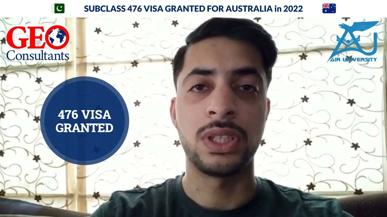 Subclass 476 Granted ✌️ Engr. S M Aalon from Air University