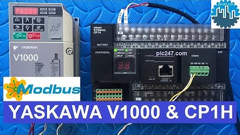 CP1H & YASKAWA V1000 "Modbus-RTU" Tutorial