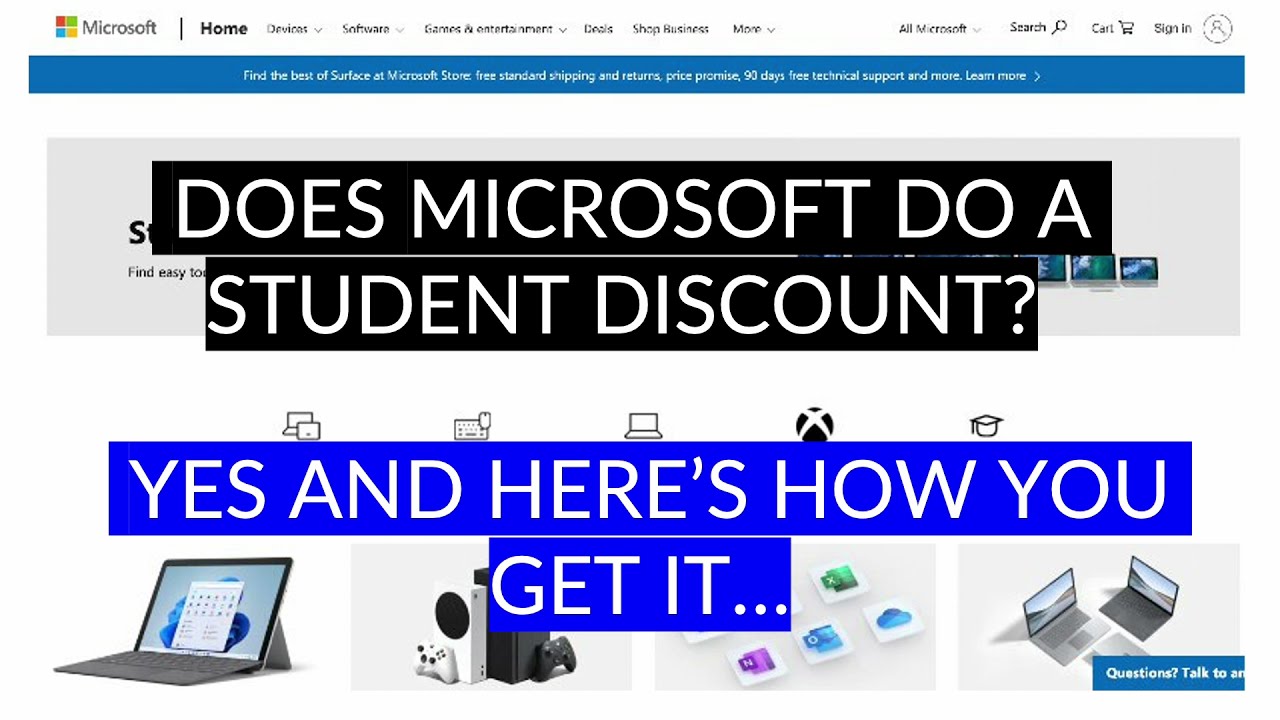 microsoft student discount how do they check