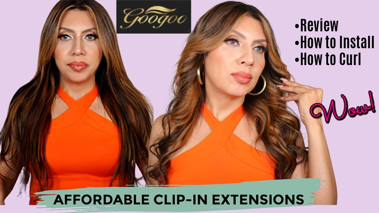 Goo Goo Hair Remy Human Hair Extensions  (Best Clip In Hair Extensions) 💖💖💖