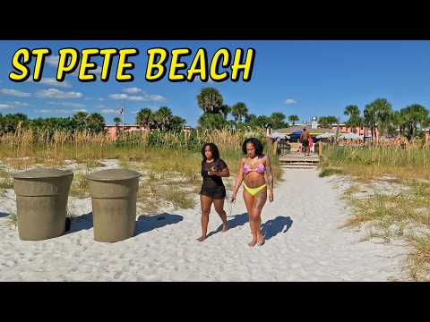 St Pete Beach Florida | Walking Along the Gulf Coast 4K