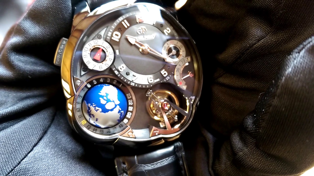 【史上最貴GMT】Greubel Forsey GMT兩地時間腕錶