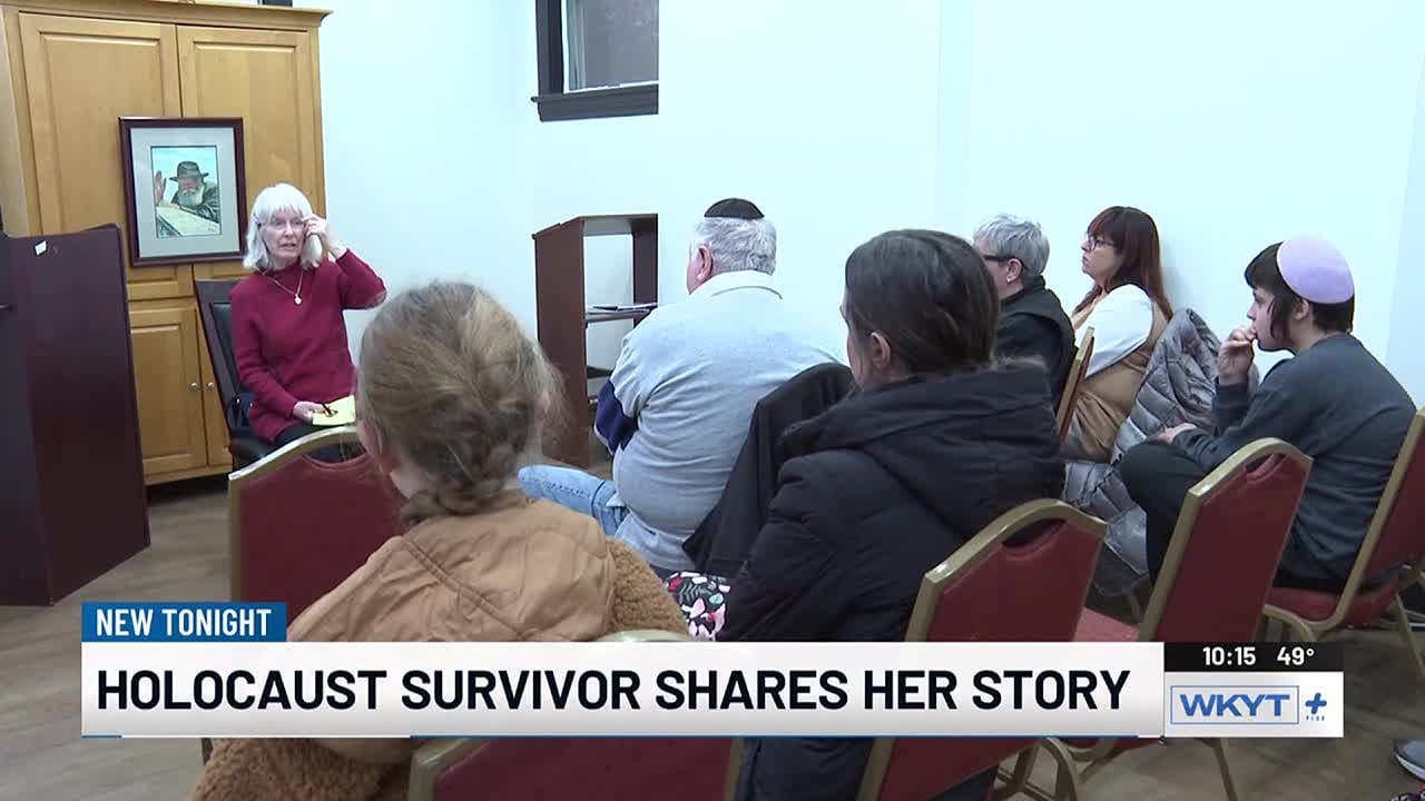 Holocaust survivor shares her story - YouTube
