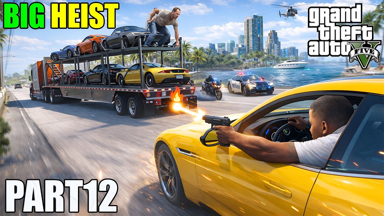 GTA 5 NaturalVision Evolved Gameplay Walkthrough Part 12 | 4K Ultra ...