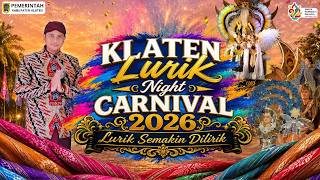 Live. Klaten Lurik Carnival 2026