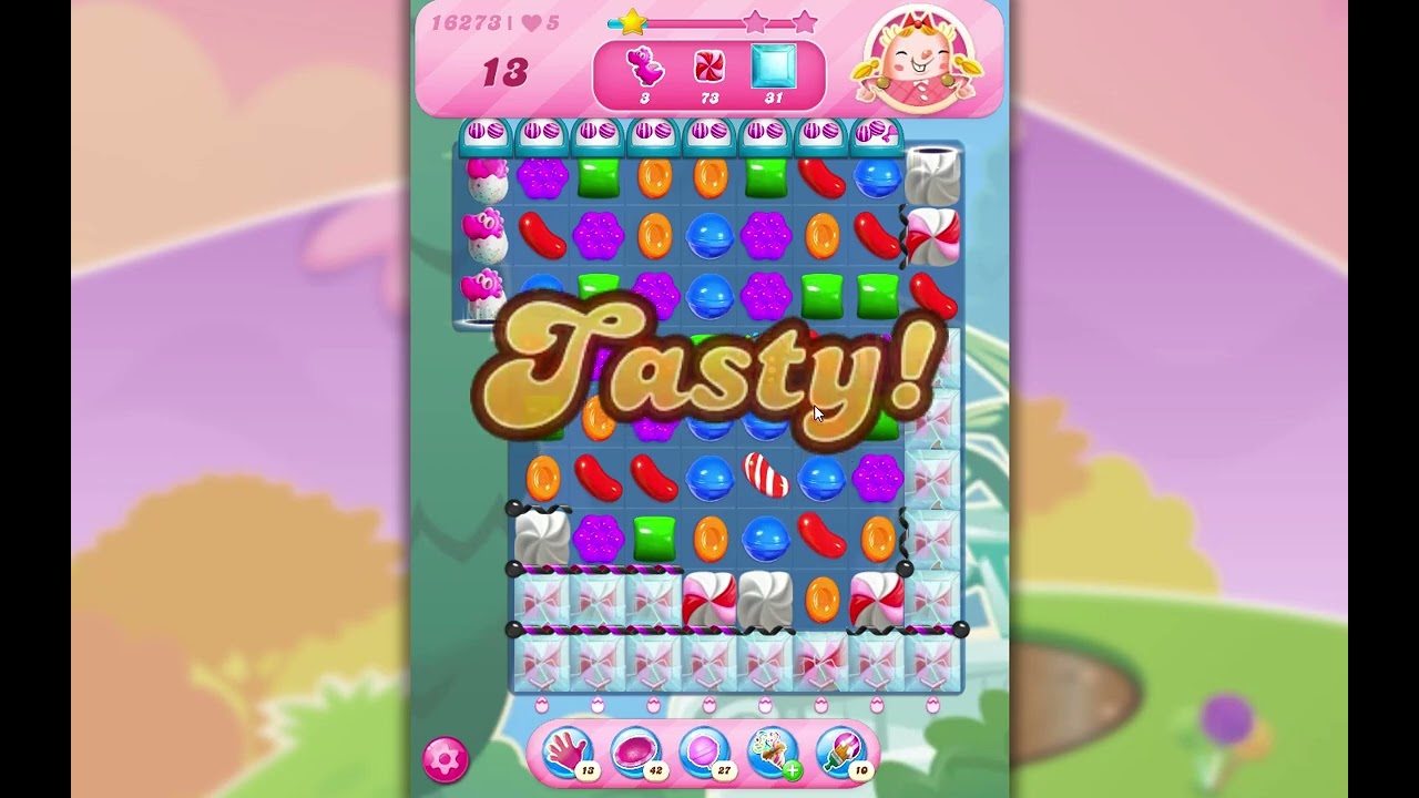 Candy Crush Saga Level 16273 - YouTube
