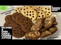 3 INGREDIENTS BUTTER COOKIES Recipe| NO OVEN & WITH OVEN | 3 Styles| EGGLESS CHOCOLATE CHIPS COOKIES