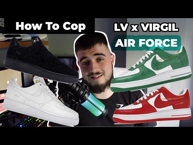 How To Buy: Louis Vuitton Nike Air Force 1 Online