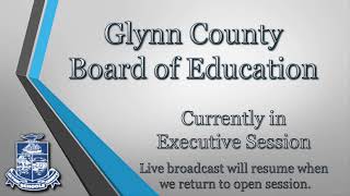 Glynn County Board of Education - December 2020 Work Session