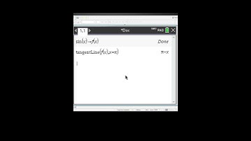Find TangentLine of any function at any point in TI-Nspire TX CAS - II (VCE METHODS CAS TRICKS) #vce