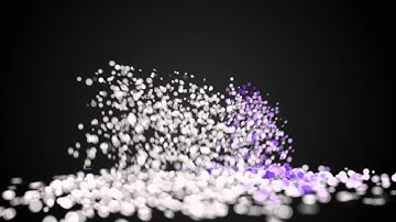 After Effects Template - 3D Particle Logo Build up & Break apart