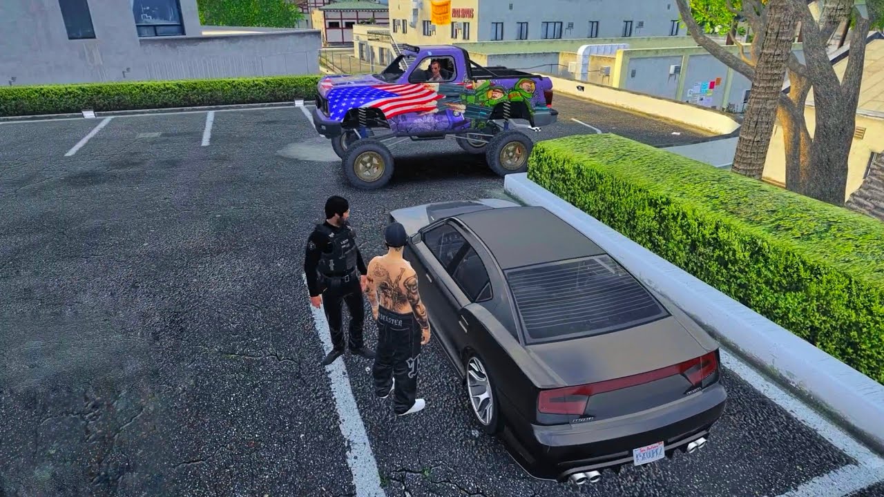 Ming Gives Arjun (Capped) a Car | NoPixel 4.0 | GTA
