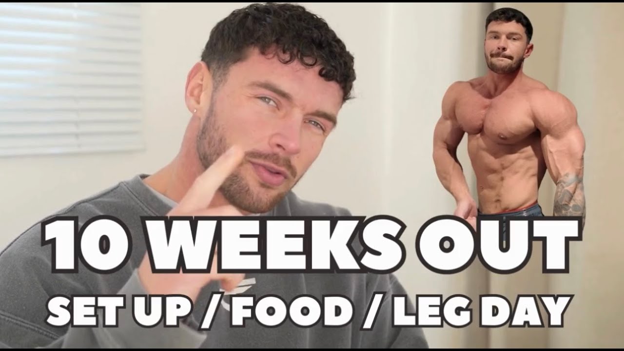 За 10 недель до старта - Подготовка / Питание / Тренировка ног