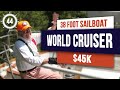 $45k  - COMFORT CRUISING! C&C 38 Landfall sailboat for sale | EP 44 #sailboattour